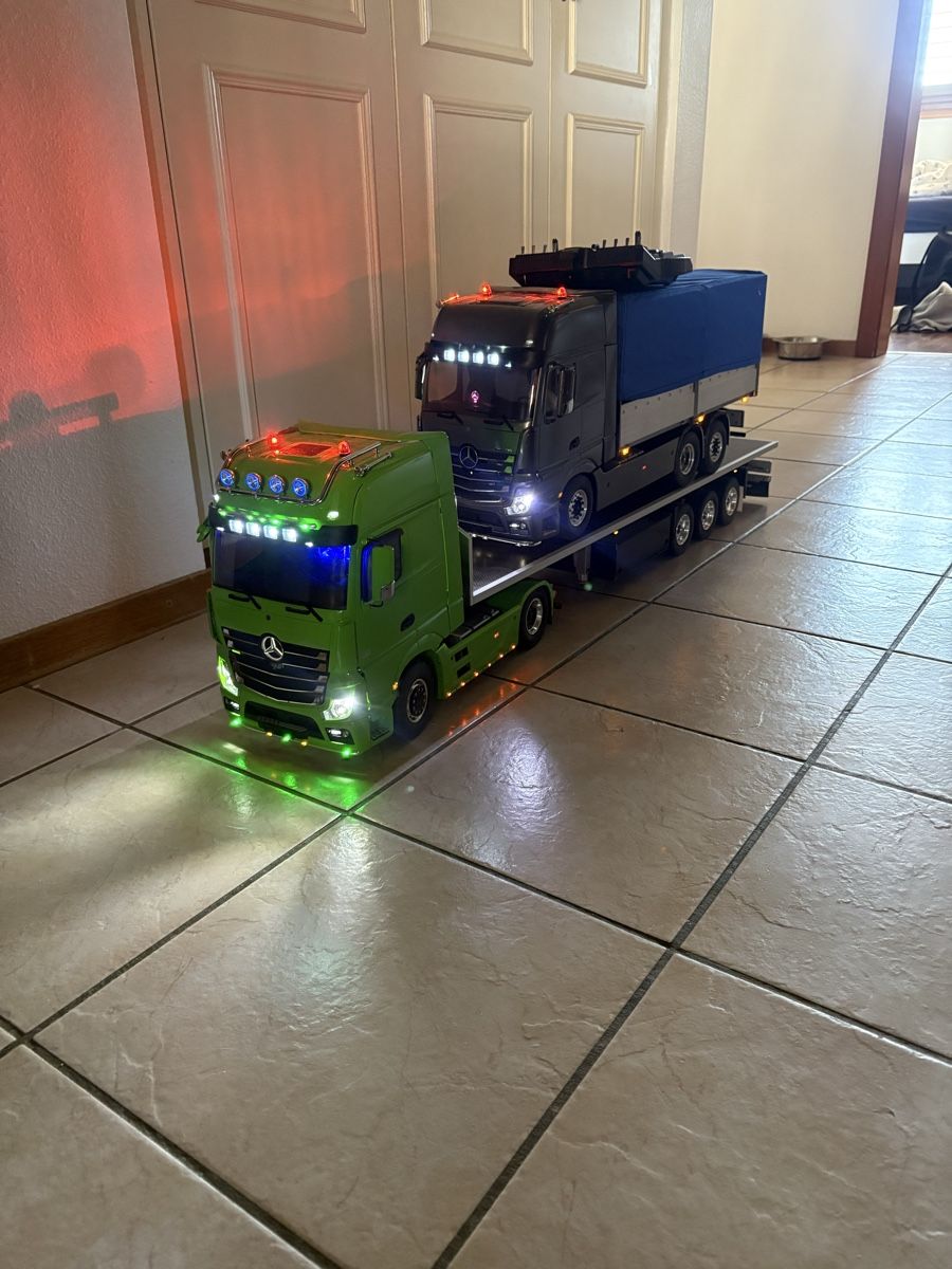 Tamiya Modellismo RC: Tamiya Actros – Usato da Mézières FR venduto da Paulwalke3