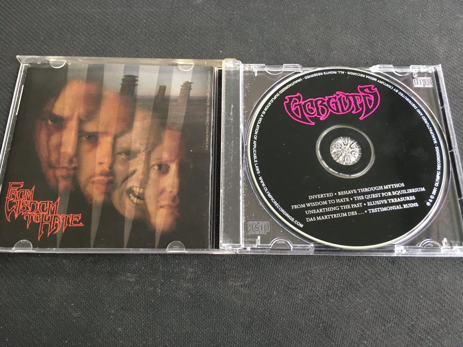CD: Gorguts - From Wisdom to hate -CD- – Usato da St.Gallen venduto da MedienJoe 1