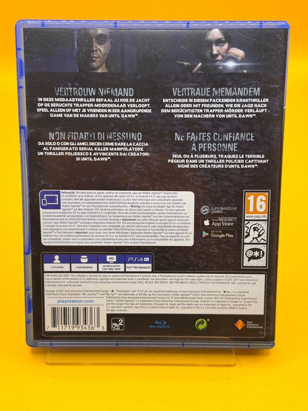 Sony Giochi: Hidden Agenda PS4 – Usato da Oberwil b. Zug venduto da silver2024 1