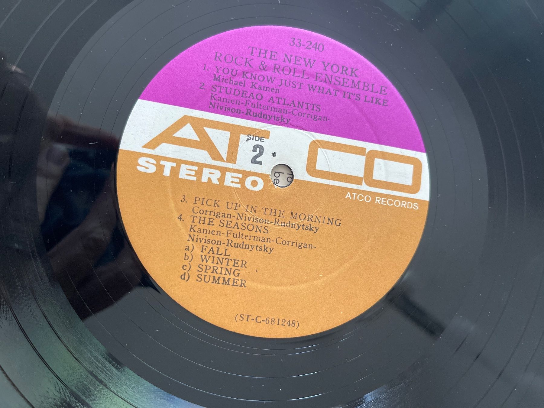 Dischi in vinile: A468/THE NEW YORK ROCK & ROLL ENSEMBLE – Usato da Frutigen venduto da Philippe_jsp 2