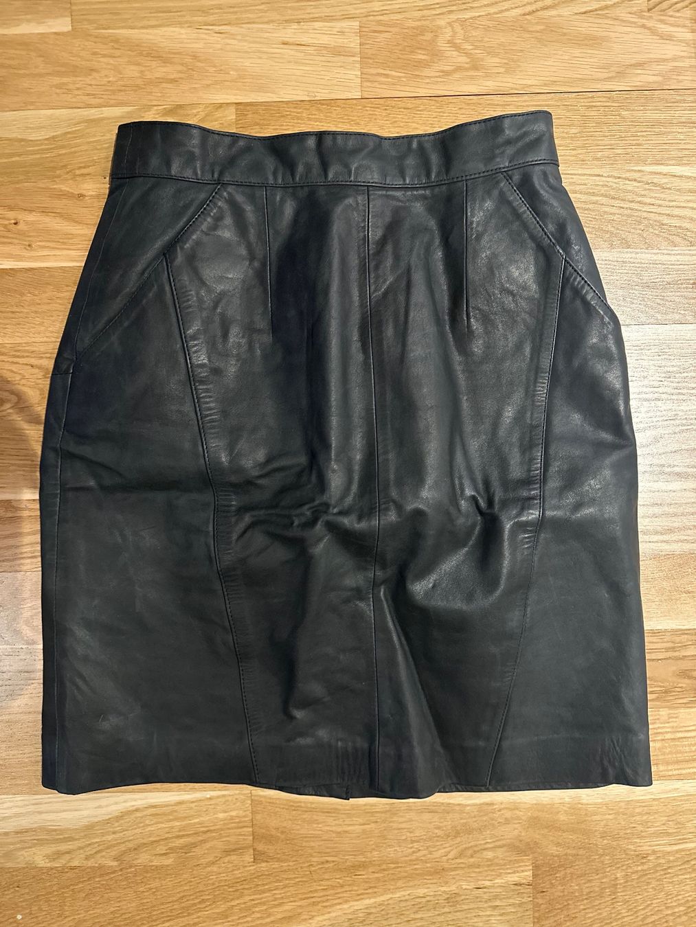 Gonne: Schwarzer Lederrock/Skirt, Gr. 36 – Usato da Zürich venduto da cfh_cg22 2
