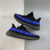 Adidas Yeezy 350 V2 Black Dazzling Blue EU 45 1/3