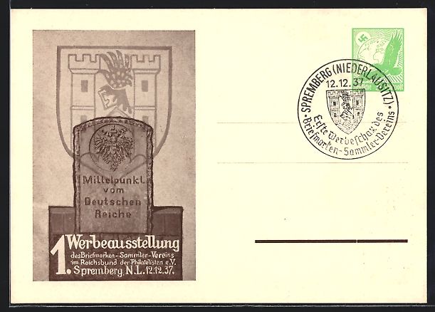 Cancelleria postale: Spremberg /N.L., 1. Werbeausstellung des – Usato da Berlin venduto da bartko-reher