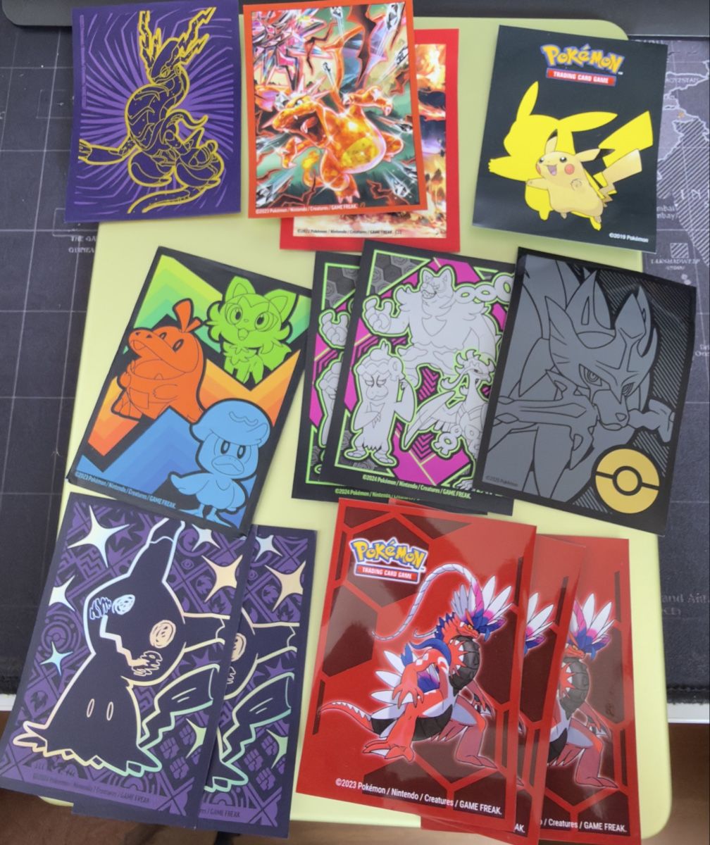 Pokémon Carte collezionabili: Buste protezione carte pokemon – Nuovo e nell'imballaggio originale da Arzo venduto da Jim_Boe13 2
