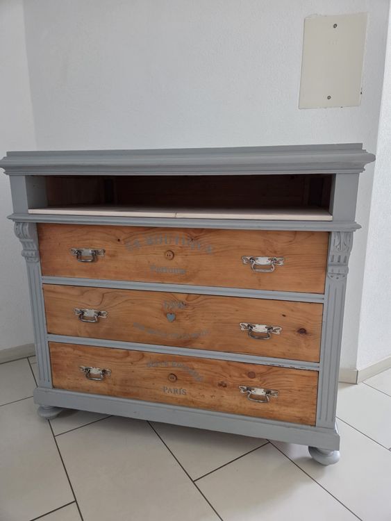 Vintage Kommode, restauriert, Shabby Chic Look (Gebraucht) in Zweidlen ...