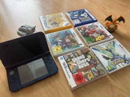 New Nintendo 3DS XL Konsole mit Spiele-Kollektion
