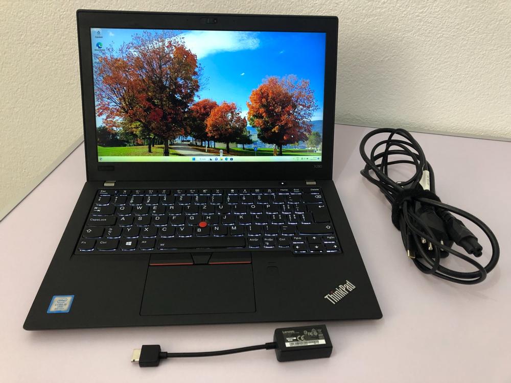 Lenovo ThinkPad X280, Win 11, 8GB RAM, i5-8350U, 256GB SSD