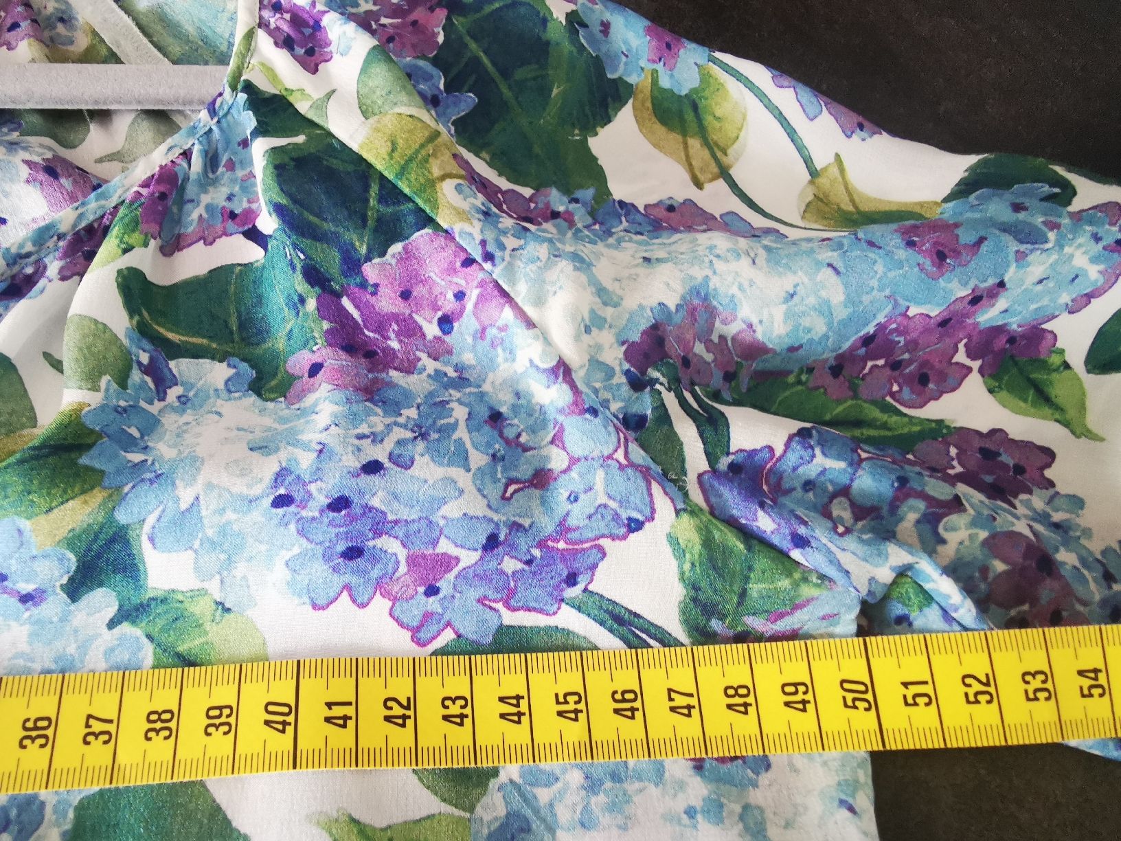 Hallhuber Camicette: Hallhuber Seiden Bluse, Gr. 36, Blumenmuster – Nuovo (secondo la descrizione) da Steinhausen venduto da BertiMar 6