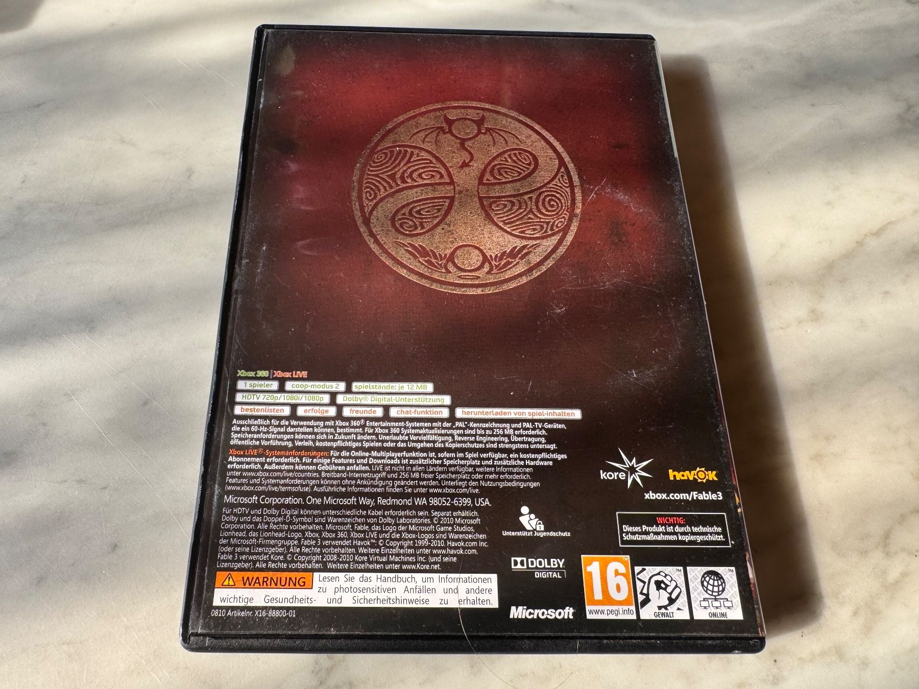 Microsoft Giochi: FABLE III SPIEL FÜR XBOX 360 – Usato da hägendorf venduto da twilightprincess 2