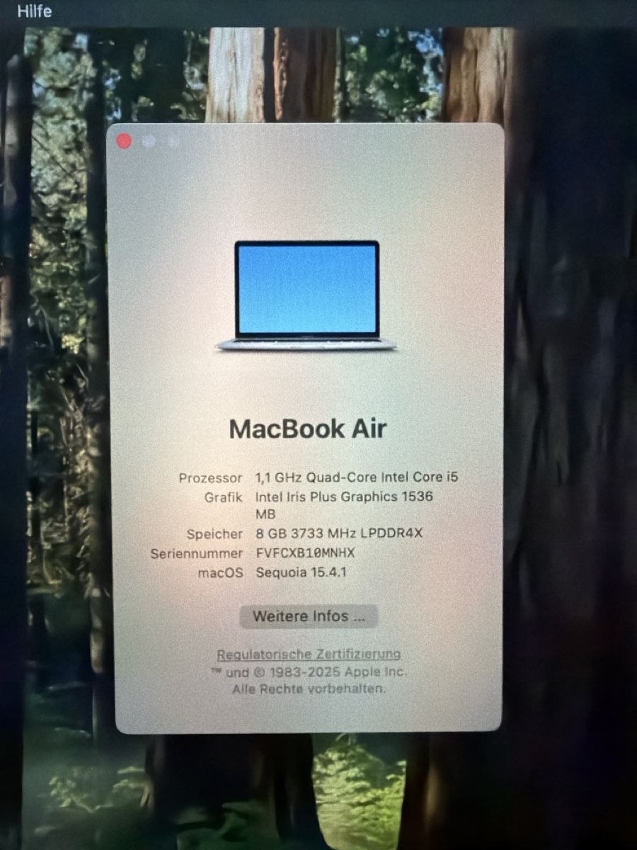 Apple Notebook: Mac Book Air 2020 – Usato da Zofingen venduto da lui_8zwn 1