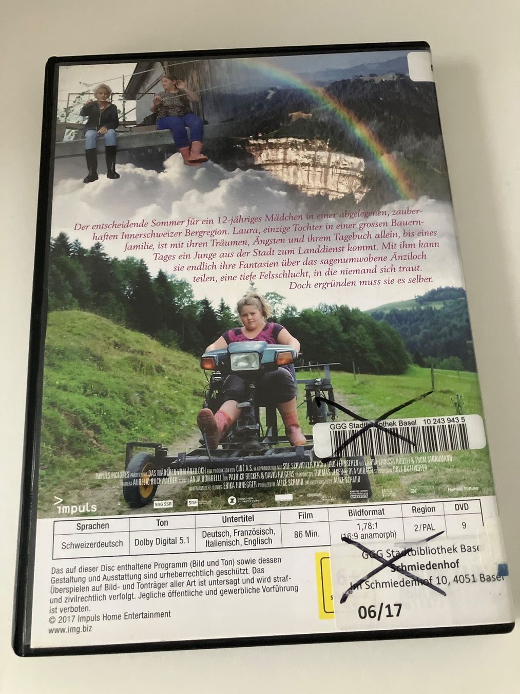 Tutti i DVDs: Das Mädchen vom Änziloch (DVD) – Usato da Arbon venduto da JoJoAs 1