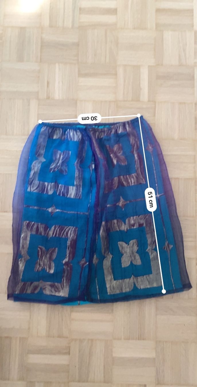 Gonne: Designer Rock in Blau/Violet – Usato da Zürich venduto da Basilou98 2