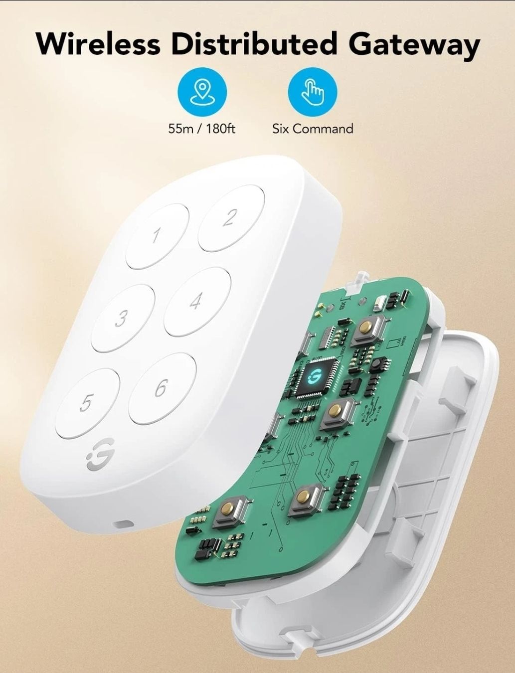 Interruttori: Goveelife Wireless Smartbutton Schalter – Nuovo e nell'imballaggio originale da Gelterkinden venduto da Whizo 4