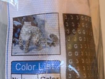Kit bricolage: DIAMOND PAINTING SCHNEELEOPARD – Nuovo e nell'imballaggio originale da Dintikon venduto da bonita099