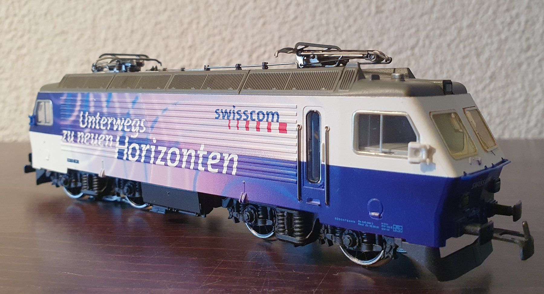 Märklin Modellini di ferrovie: MÄRKLIN: SOB Re 446 SWISSCOM MFX DIGITAL OVP – Usato da Biglen venduto da taunus82 3