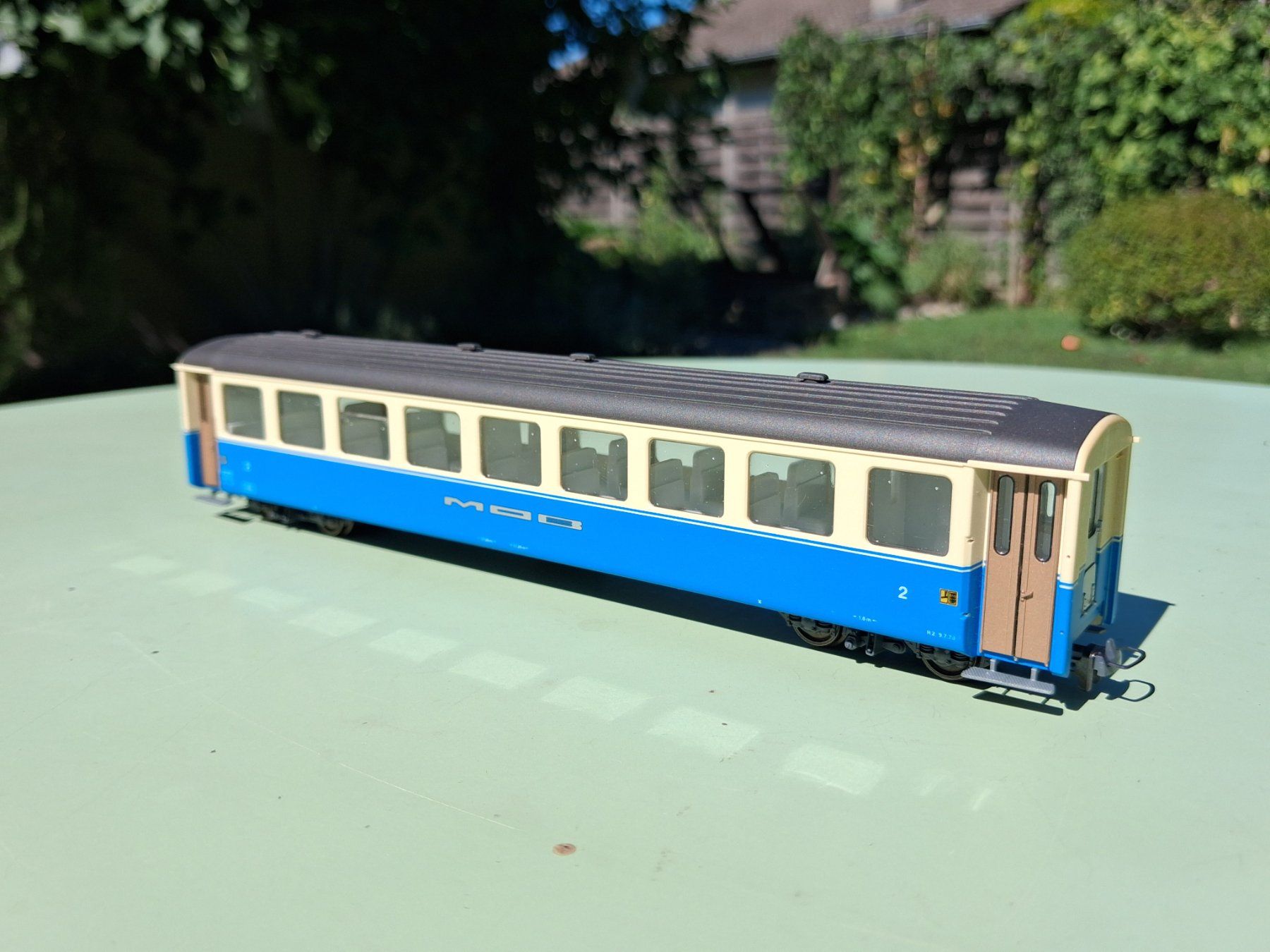 Bemo Modellini di ferrovie: Bemo H0m MOB B 202 3290 – Usato da Cheyres venduto da Thiele 1