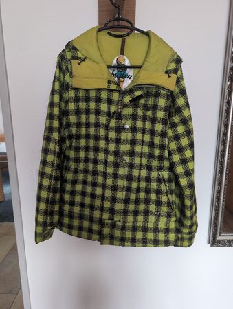 Burton Jacke, Kariert Grün/Schwarz, Gr. M, Top Zustand