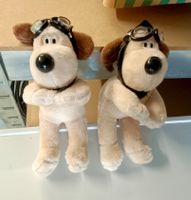 Wallace & Gromit Stofftiere Gromit mit Fliegerbrille NEU