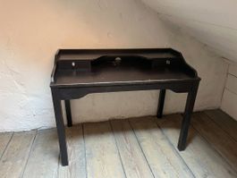 Schreibtisch mit Schubladen / schwarz