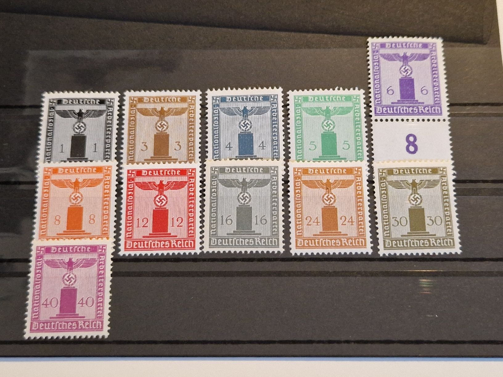Tutti i francobolli: Deutsches Reich Dienst Briefmarken Set POSTFRISCH – Nuovo (secondo la descrizione) da St. Gallen venduto da Enrico_SG