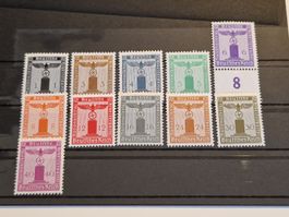 Deutsches Reich Dienst Briefmarken Set POSTFRISCH