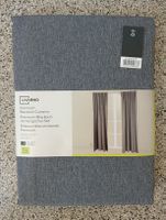 LIVARNO Premium Blackout-Vorhangschal-Set 2-teilig  Grau NEU