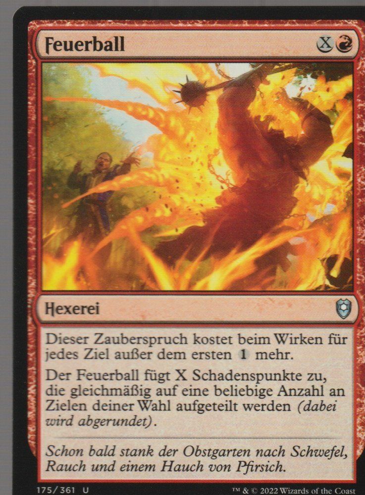 Magic The Gathering Carte collezionabili: TCG Magic The Gathering MTG CLB 175 Feuerball – Nuovo (secondo la descrizione) da Vezia venduto da Aquarius_Age