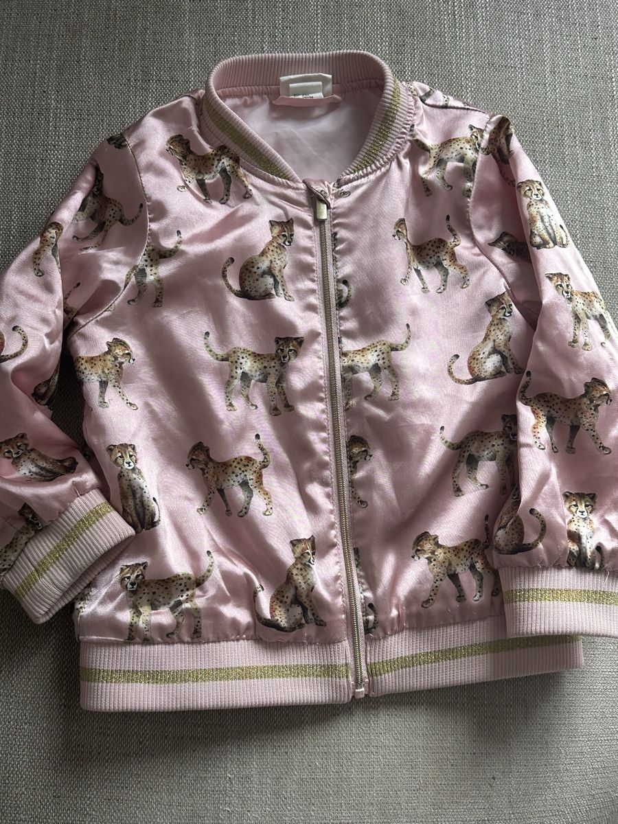 H&M Vestes & Manteaux: H&M Mädchen rosa mit Leopard 98 – D'occasion à Birr par YMCA123