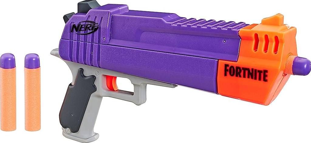 Giocattoli: NERF Fortnite HC-E Mega Dart Blaster inkl. 15 Darts – Usato da Arbon venduto da Ftdata