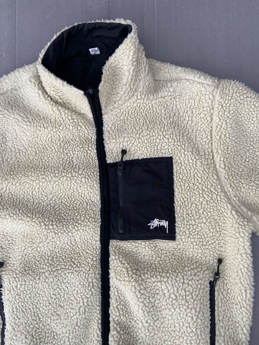 Stüssy Giacche: Stüssy 8 Ball (reversible) Fleece Jacke – Usato da Märwil venduto da Flo__ 2