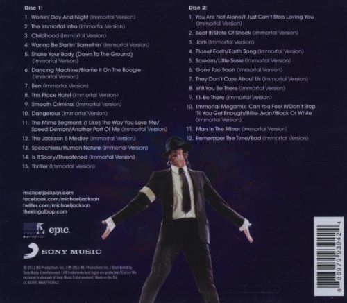 CD: Jackson Michael: Immortal 2CD Deluxe Edition – Nuovo (secondo la descrizione) da Steinhausen venduto da Vilivinili 1