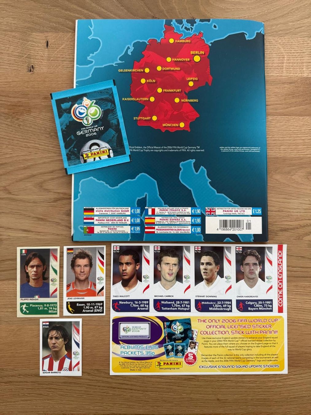 Panini Album: PANINI WORLD CUP 2006 – Usato da St. Gallen venduto da Matrix023 5