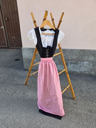 Country Lady Dirndl Gr. 36 rosa/schwarz - Top Zustand!