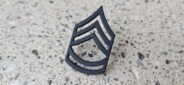 *** Gradabzeichen US Army Metall ***