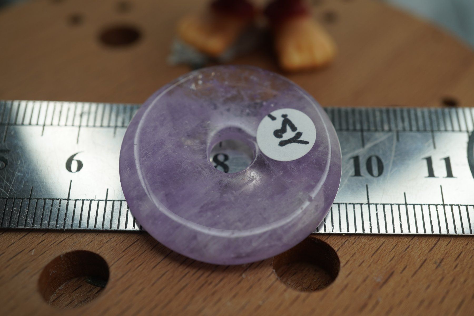 Mineralien & Heilsteine: Amethyst    Pi  Scheibe  ca30mm    ab  1.-     Räumung – Neu und originalverpackt aus Eschenbach SG von topstone 1