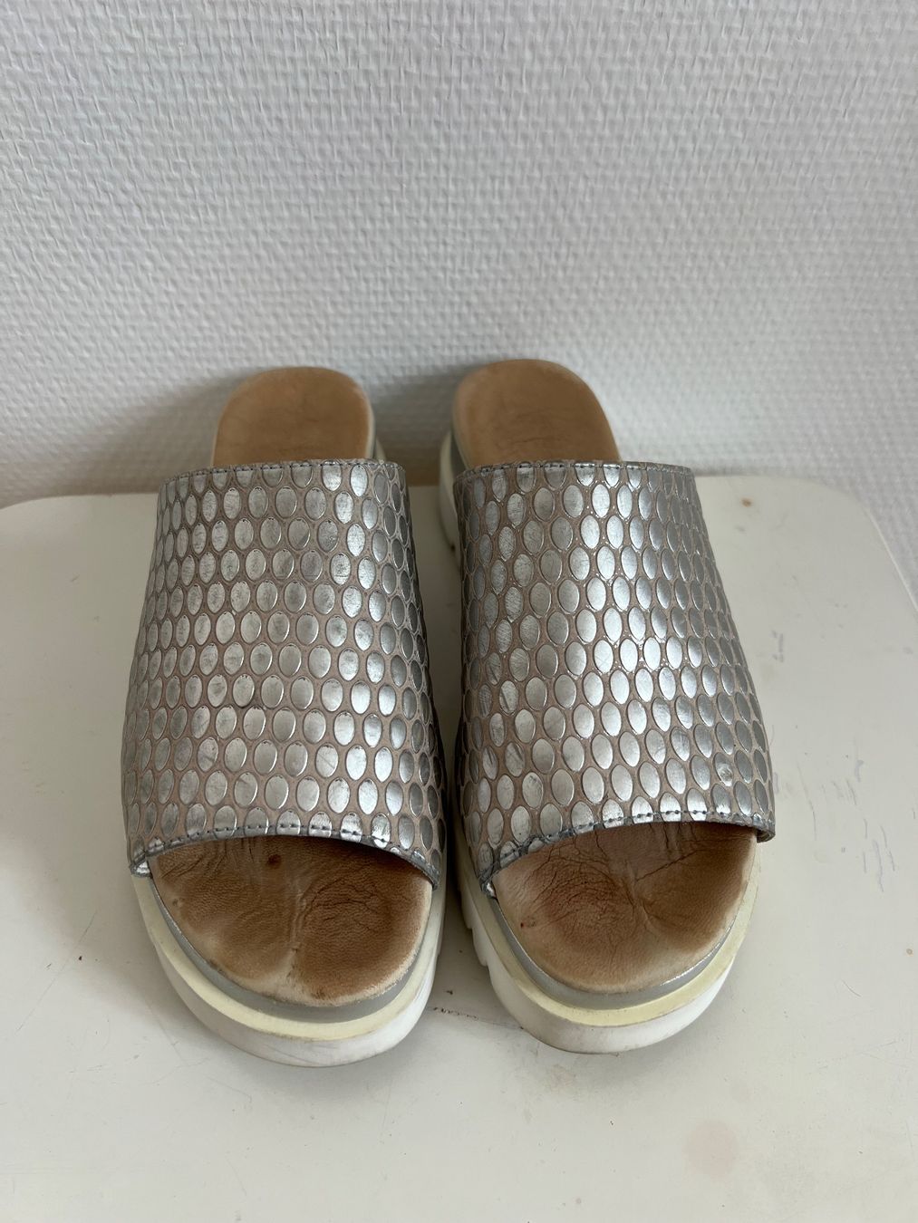 Gabor Scarpe da donna: Gabor Silberschimmels Clogs Gr. 38 Plateau – Usato da Zürich venduto da ost_5sdl 1