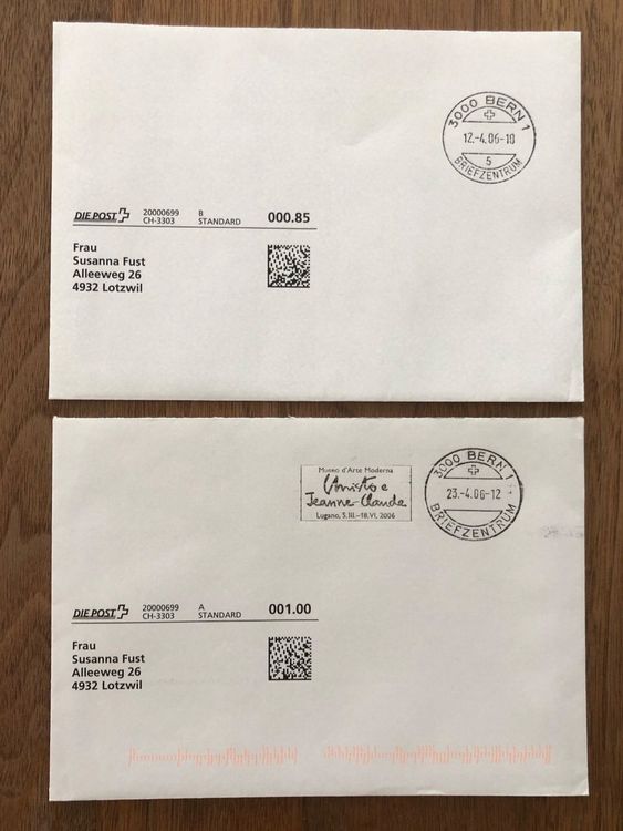 WEBSTAMP PC 3.1, 1x Datum 12.04.06 = 1 Tag nach Ersttag (Gebraucht) in ...