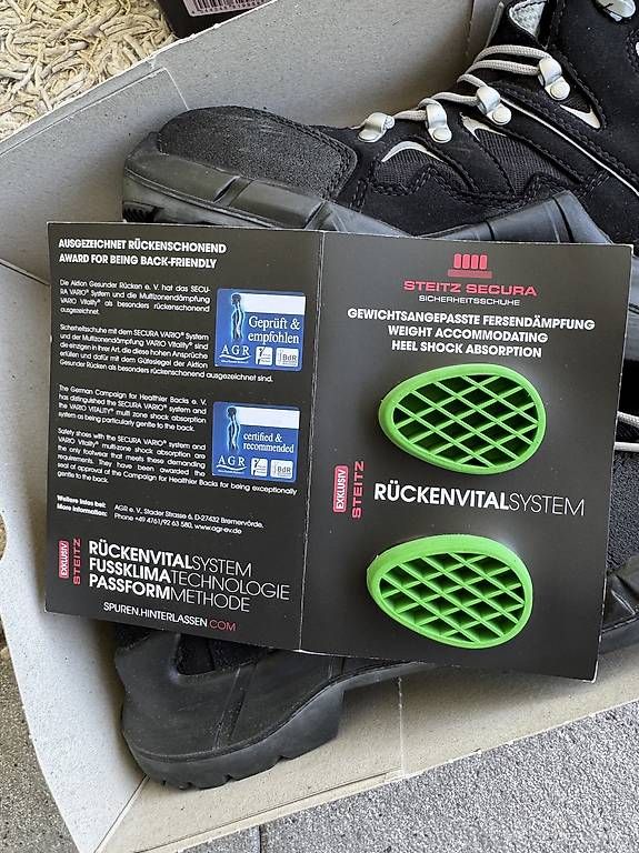Scarpe da uomo: Sicherheitsschuhe Steitz Secura – Usato da Luzern venduto da Simsu02 4