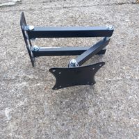Wandhalterung für Bildschirm schwenkbar, schwarz