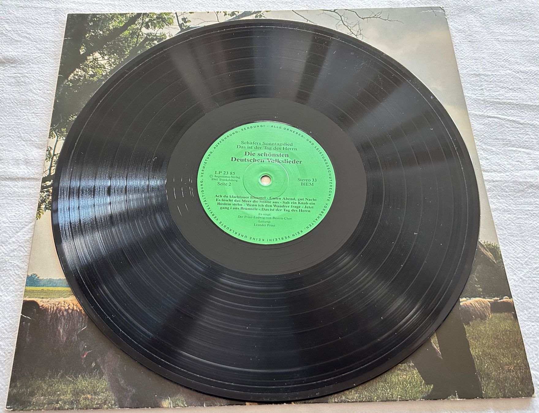 Schallplatten: Die schönsten Deutschen Volkslieder – Gebraucht aus Spiez von martin-7973 3