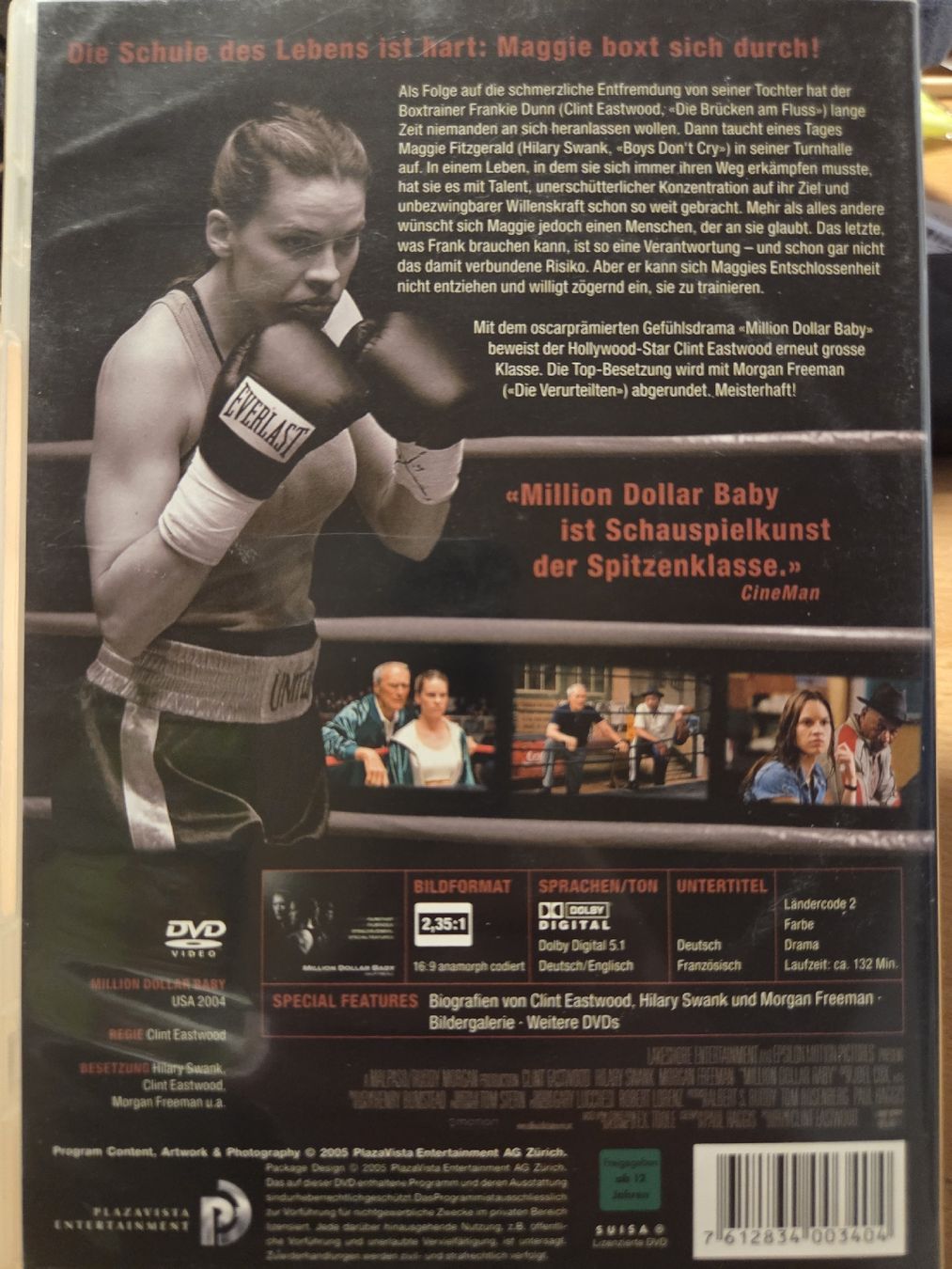 Tutti i DVDs: Million Dollar Baby DVD 197 – Usato da Dintikon venduto da Vexi 1