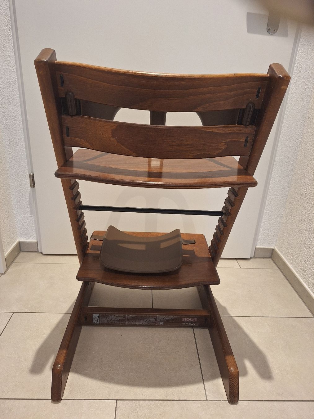 Stokke Chaises hautes: Triptrap Stokke mit Baby Set /  Braun  – D'occasion à Döttingen par DuHaiduc 1