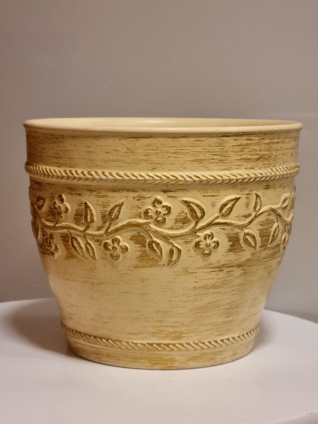 Vasi per fiori: Scheurich Übertopf 833-16 W. Germany Relief – Usato da Scharnachtal venduto da devin03 1
