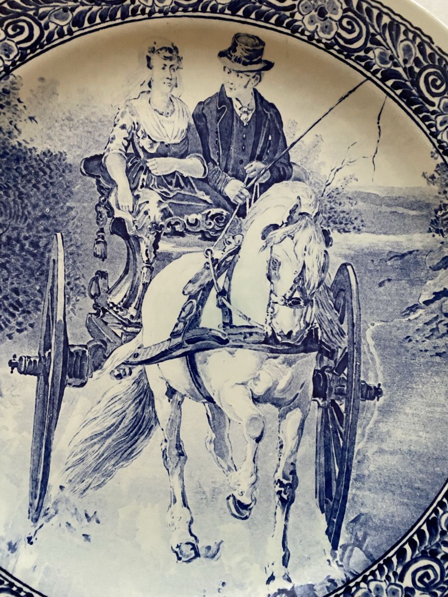 Teller: Wandteller "Royal Boch Delft" Vintage – Gebraucht aus Rheinfelden von Tigerlilli 1