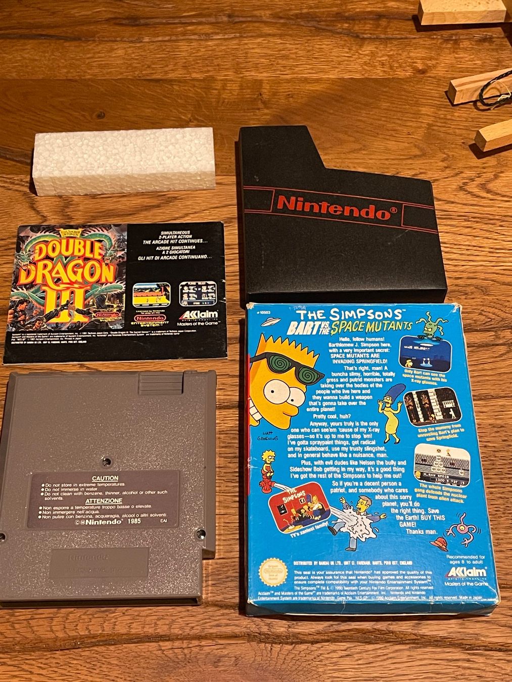 Nintendo Giochi: Simpsons - Bart vs Space Mutants NES OVP mit Anleitung – Usato da Zuerich venduto da Dorsi 1