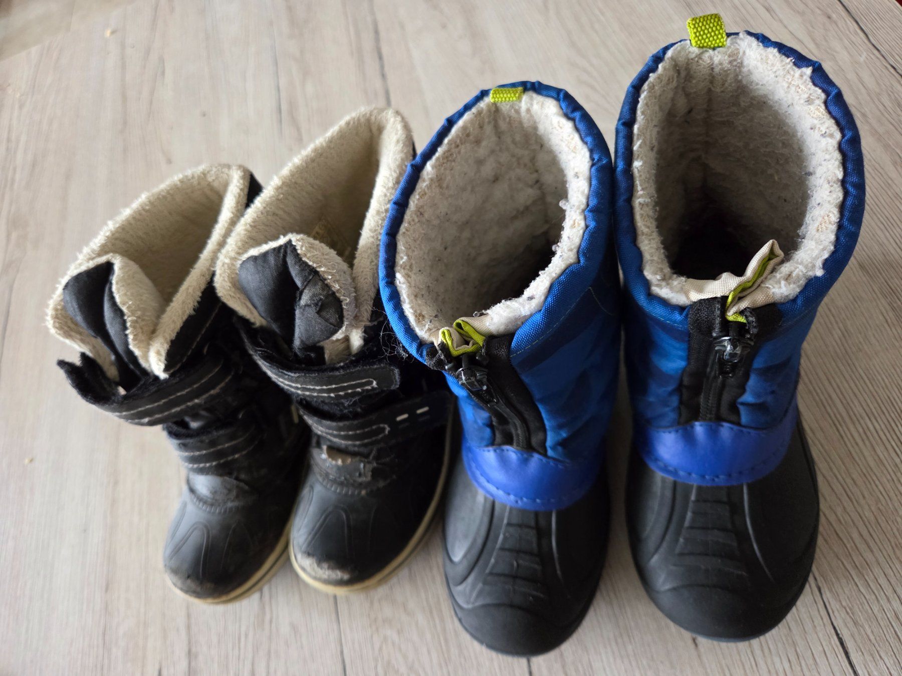 Scarpe per ragazzi: 2 paar Winterschuhe gr.27 – Usato da Grossdietwil venduto da GNOM313 4