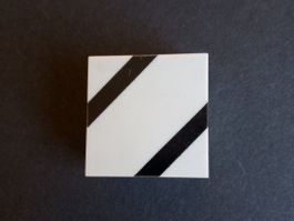 Heki 9012 Streckenbaustein 45 Grad parallel