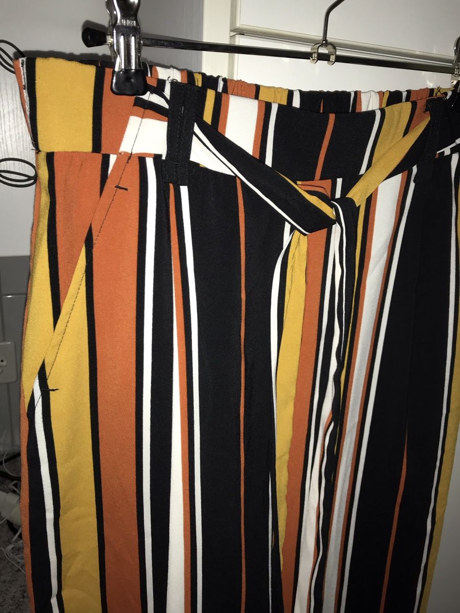 Zara Pantaloni: ZARA DAMEN HOSE GESTREIFT GRÖSSE S – Usato da Basel venduto da ros_gw5v 2