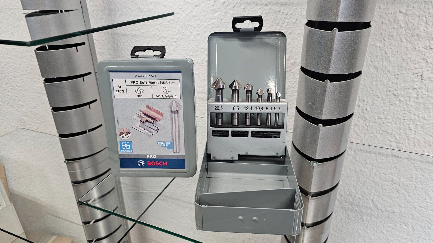 Bosch Tutti gli attrezzi: Bosch HSS Kegel Senker Satz Pro Kegelsenker – Nuovo e nell'imballaggio originale da Jegenstorf venduto da Bracher_Shop
