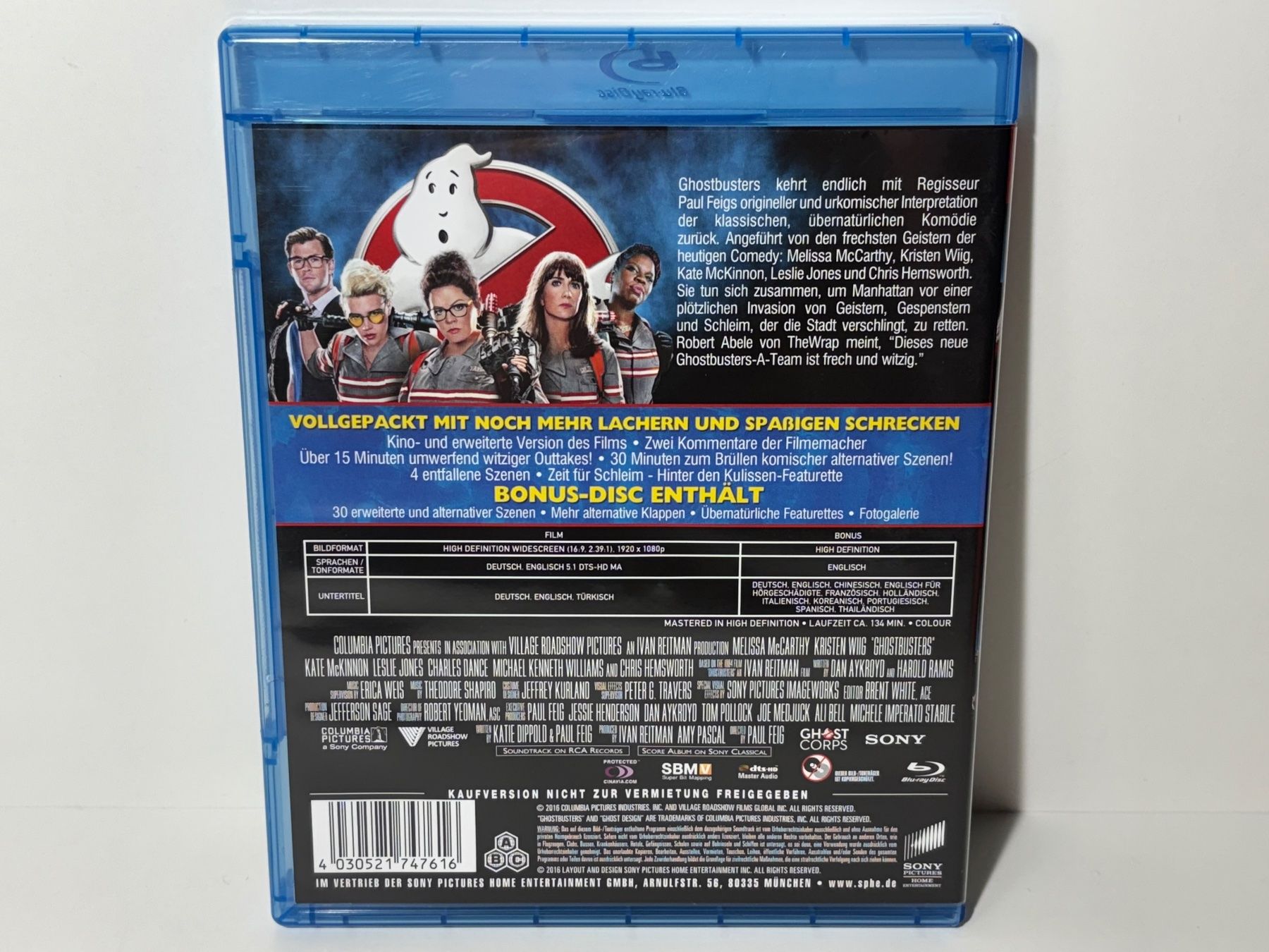 Tutti i DVDs: Ghostbusters - Answer the Call Blu Ray – Usato da Wilderswil venduto da Sstriker 1